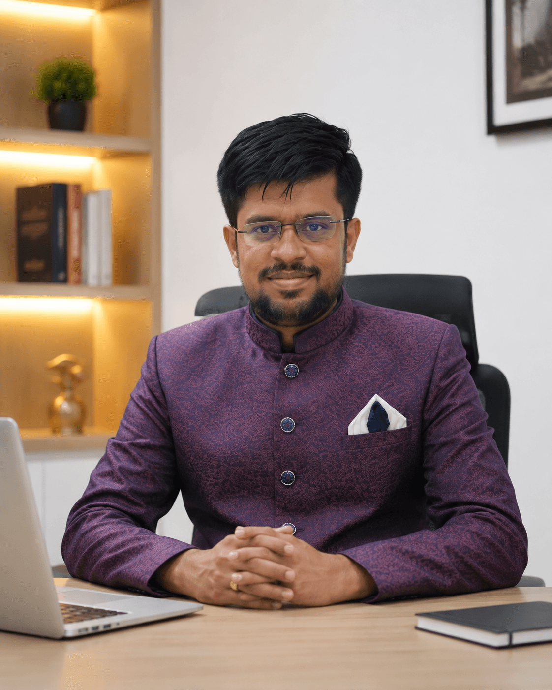 CA Vatsal Upadhyay, Founder of VK Upadhyay & Associates